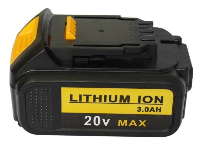 휴대용 Dcb180 Dewalt 전력 도구 배터리 20V 3000mAh 무선 드릴용