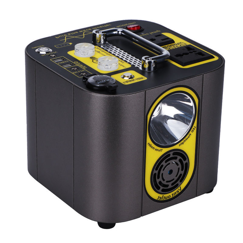 18650 배터리 휴대용 발전소 467wh 126ah 공급 600W 최고 1000W USB 타입 C와 함께