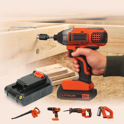 무선 리온 블랙 & 데커 전력 도구 배터리 20V 2500mAh
