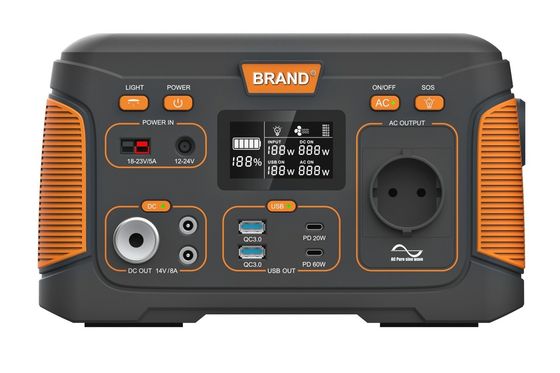 300W 태양 발전기 휴대용 발전소 14.8V 20.8ah 야외 캠핑용