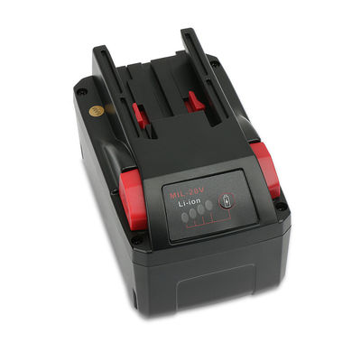 28V 6000mAh 밀워키 교체 전력 도구 배터리 설치가 쉽습니다 슬라이드 팩 배터리와 안정적인 출력