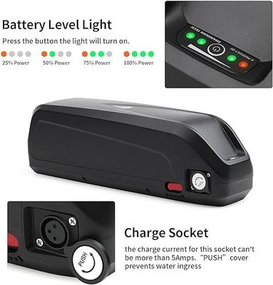 36V Ebike Hailong 다운튜브 전기 자전거 리?? 배터리 USB 충전기와 함께
