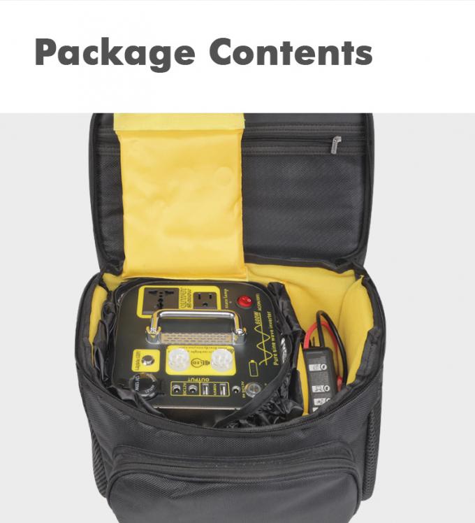 296wh 300W 휴대용 발전소 20000mAh/14.8V AC 소재로 가정 캠핑 RV 3