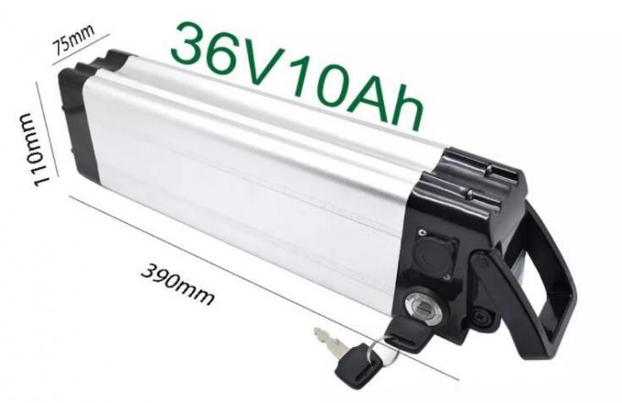 실버 피시 E 타입 E 자전거 배터리 1000W 24V 36V 48V 10ah 15ah 20ah 다운튜브 아쿠 진공 청소기 배터리 팩 1